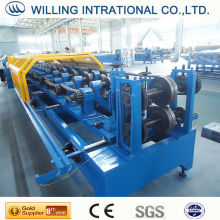 Galvanized C Z Shape Changeable Purlin Roll Forming Machine Production Line